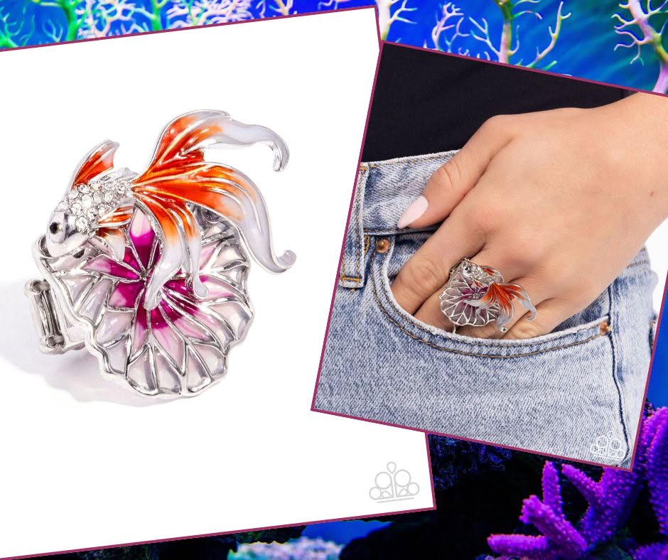Freshwater Flair Multi Ring