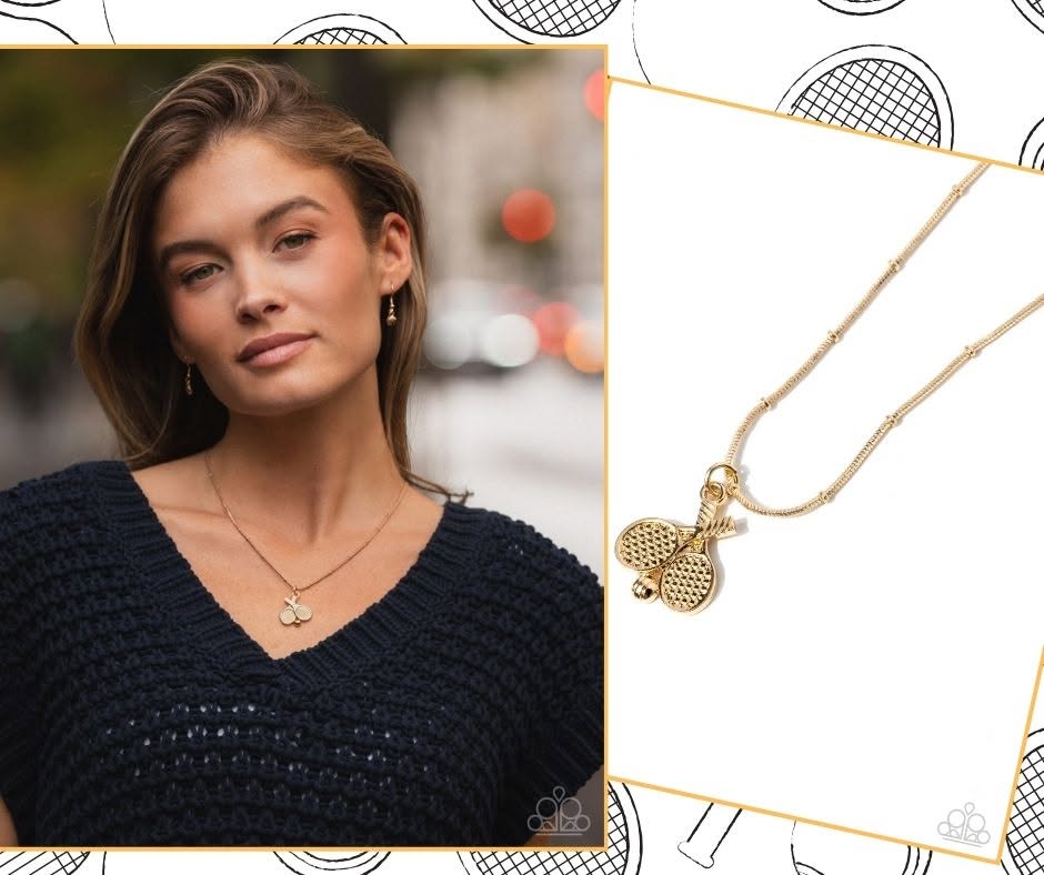 Adorable Ace Gold Necklace