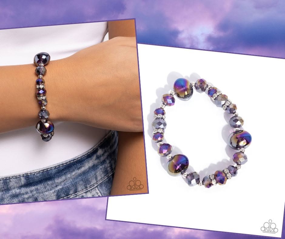 Translucid Taste Purple Bracelet