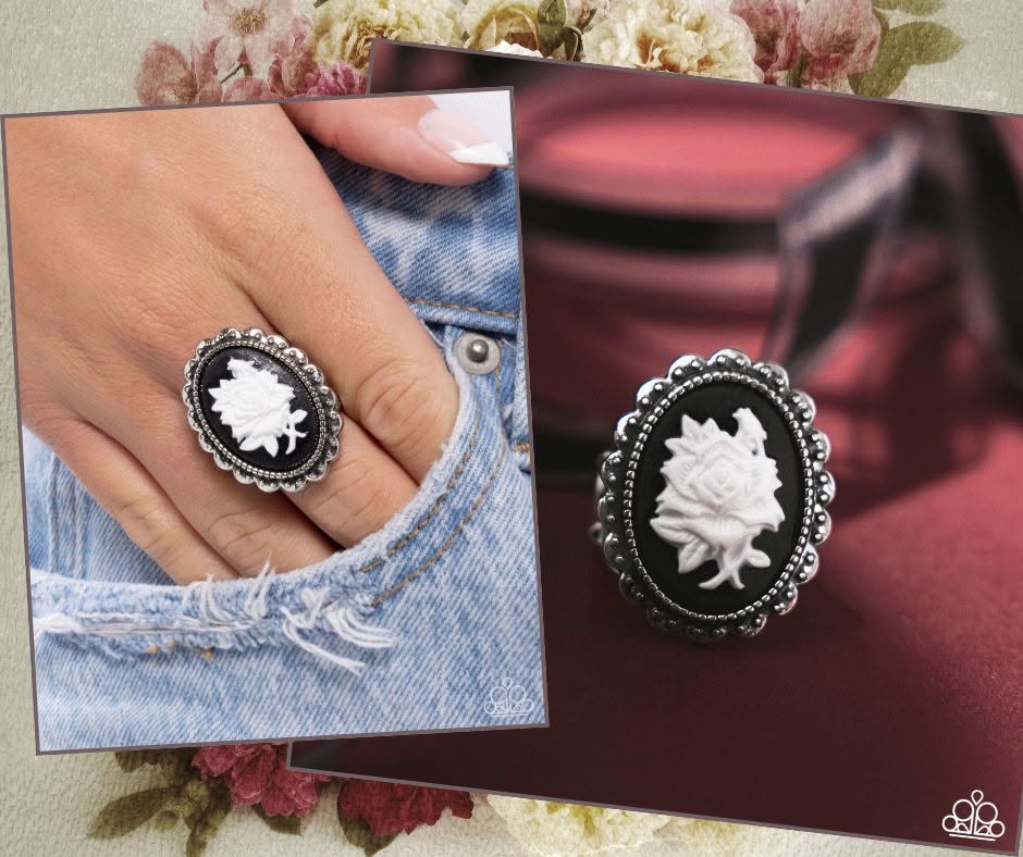 Beautiful Bloom White Ring