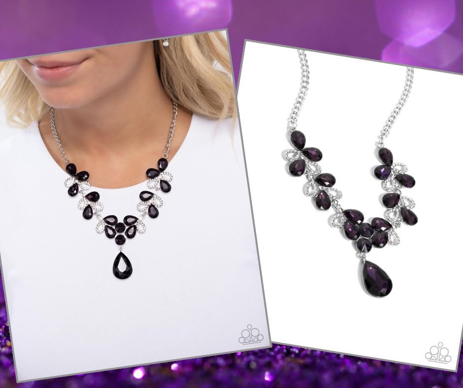 Solo Exhibition Purple Necklace