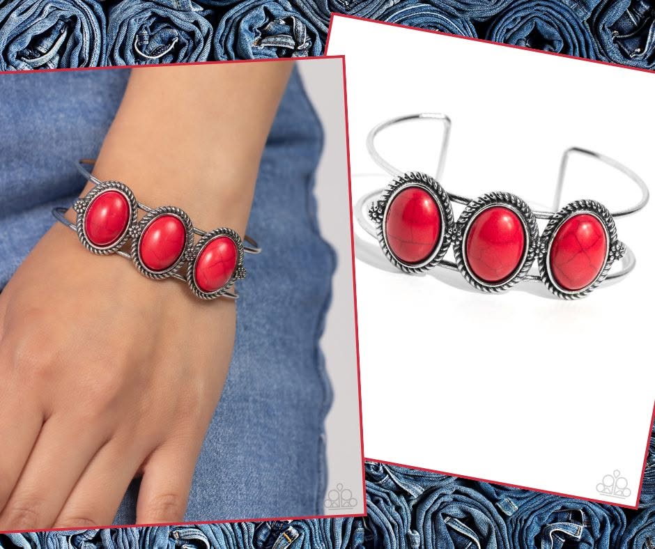 Badlands Backdrop Red Bracelet