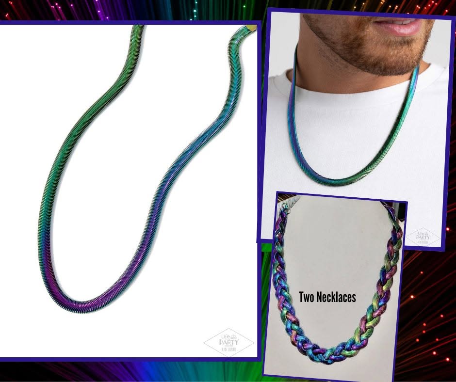 Industrial Index Multi Necklace