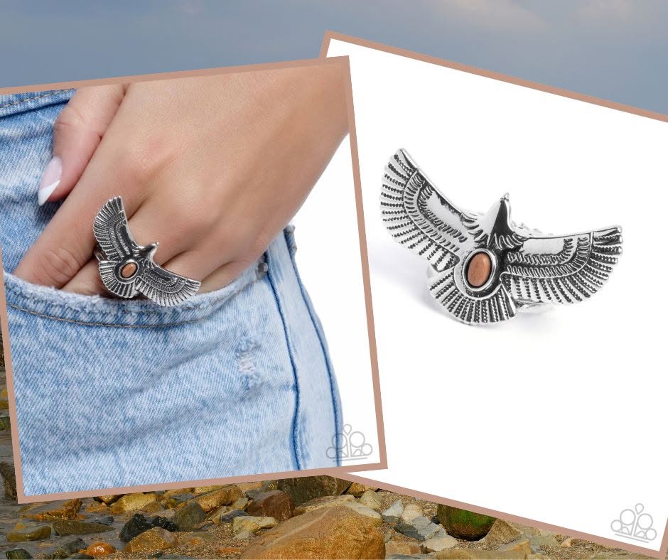 Adorable Arrival Brown Ring