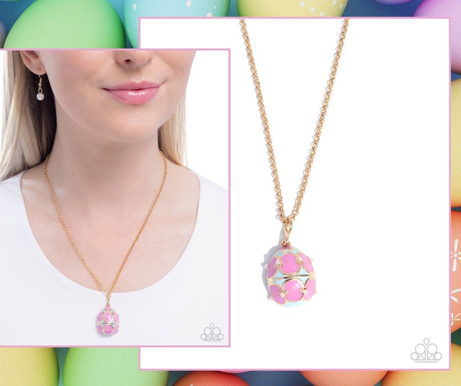 Elevated Easter Gold Necklace
