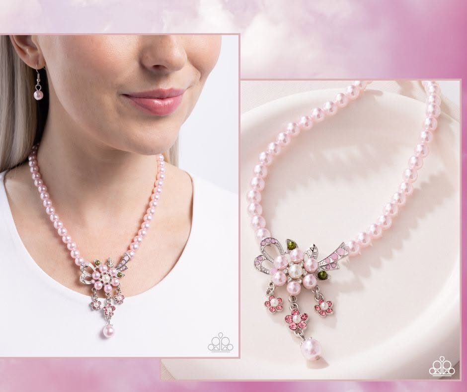 All Over TON Pink Necklace