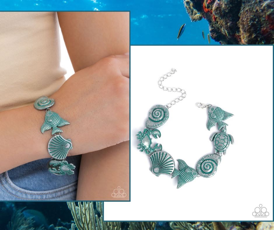 Coastal Cay Blue Bracelet