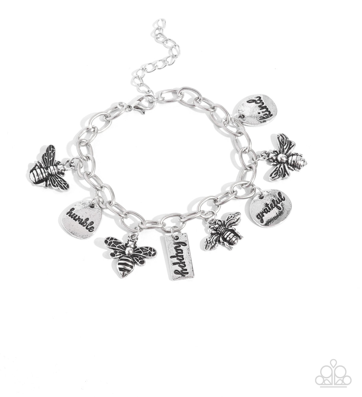 Compassionate Charm Silver Bracelet
