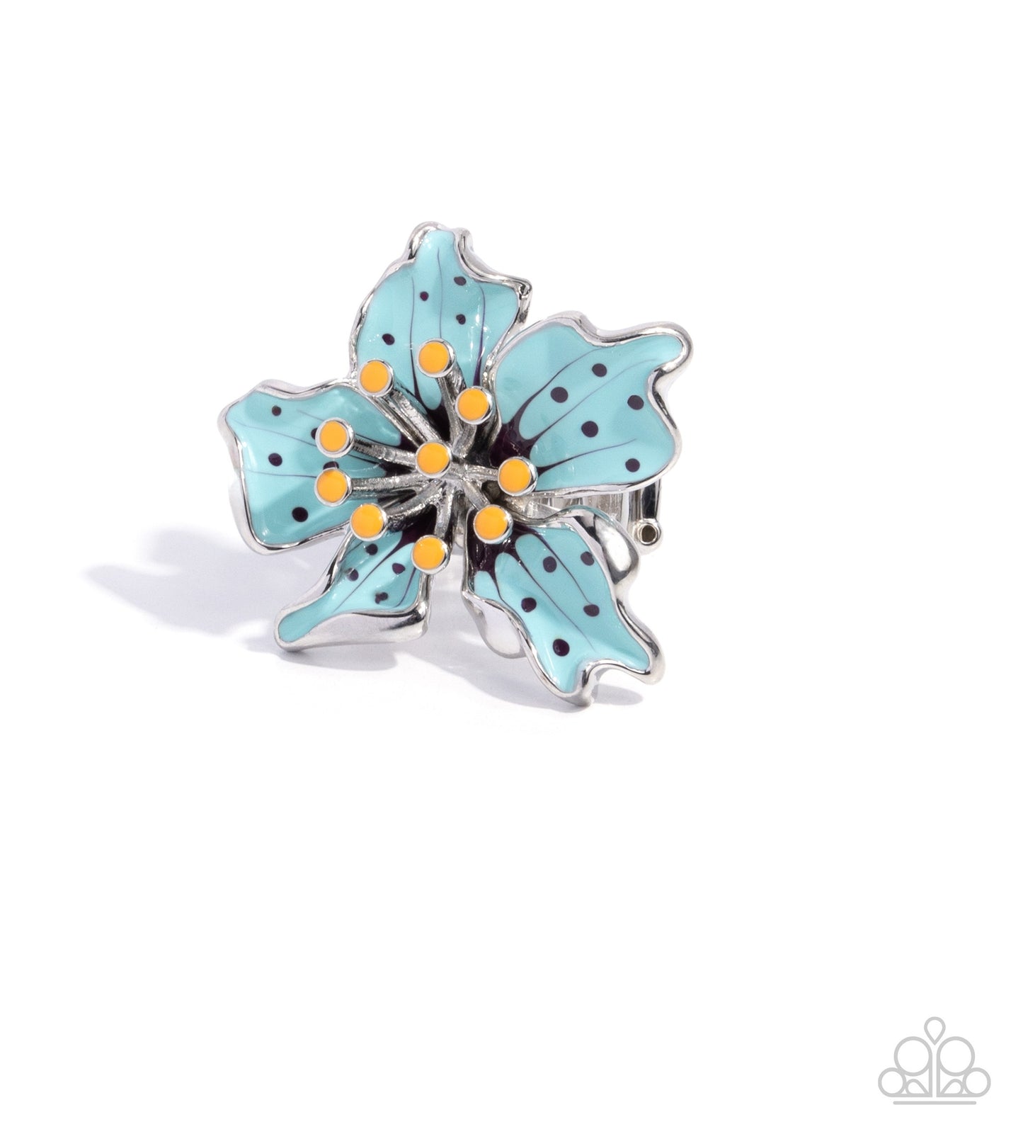 Fast Florals Blue Ring