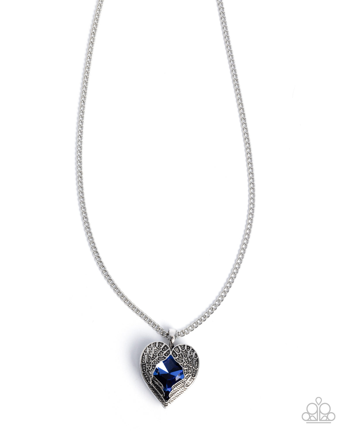 Heartfelt Honor Blue Necklace