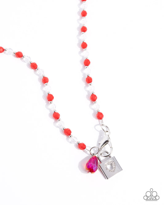 Love Match Red Necklace