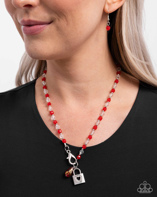 Love Match Red Necklace