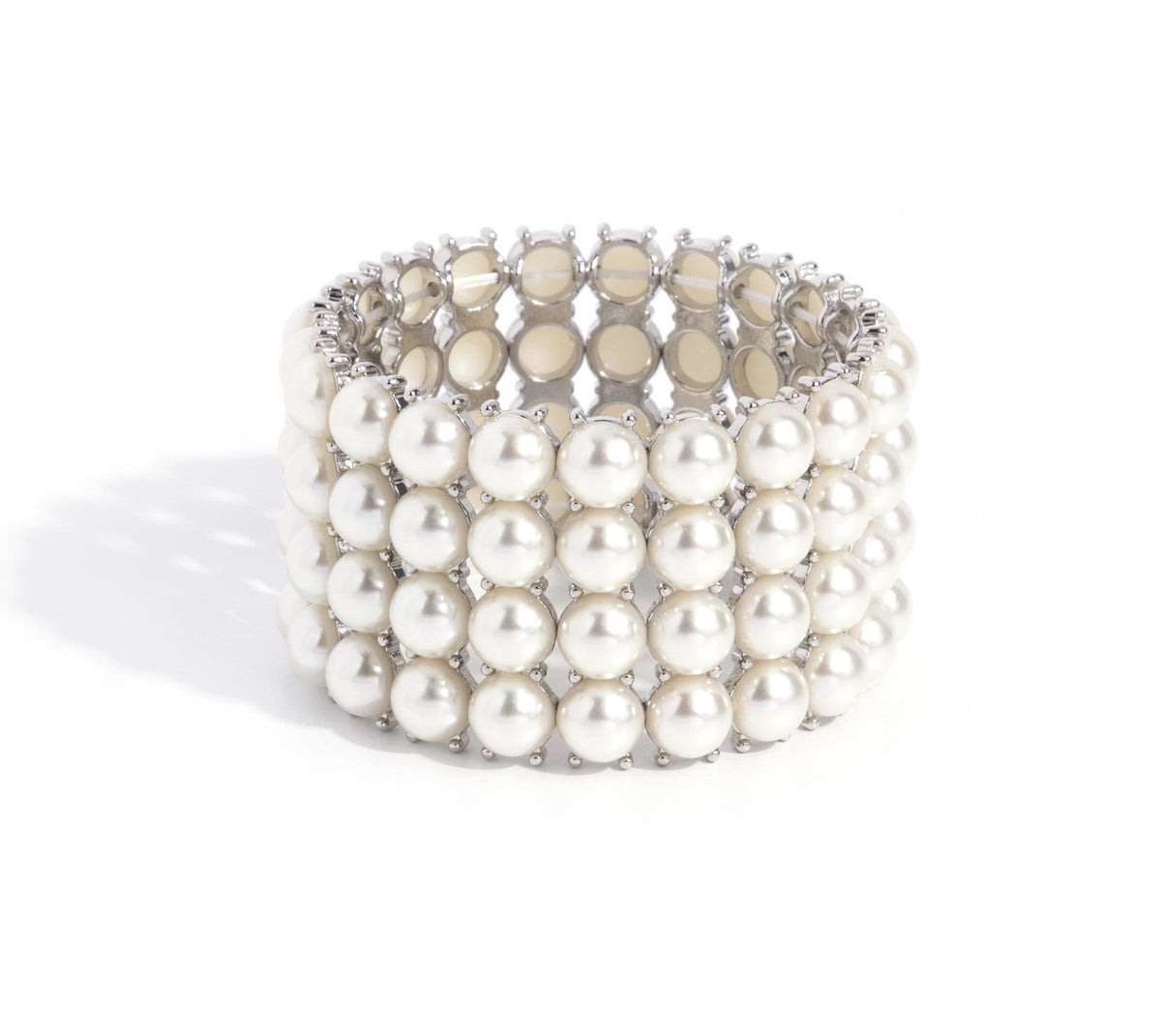 Ombré Overture White Bracelet