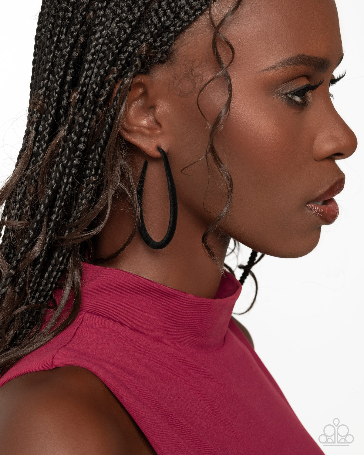 The Right Angle Black hoops