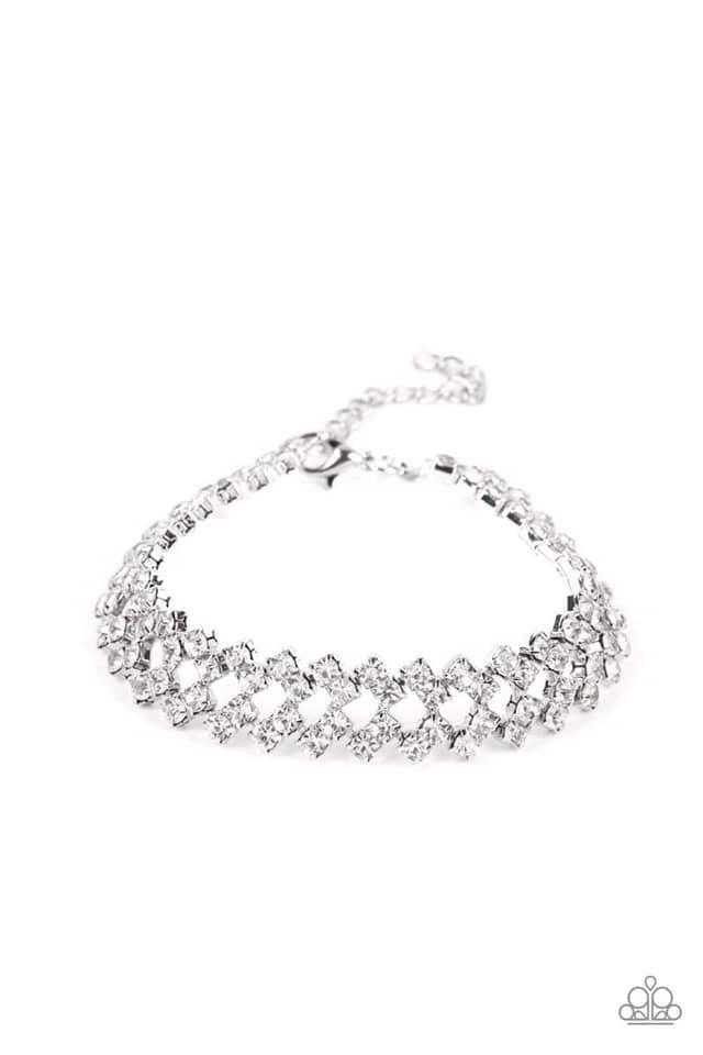 Seize the Sizzle White Bracelet