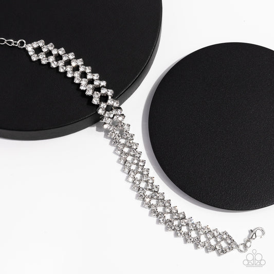 Seize the Sizzle White Bracelet