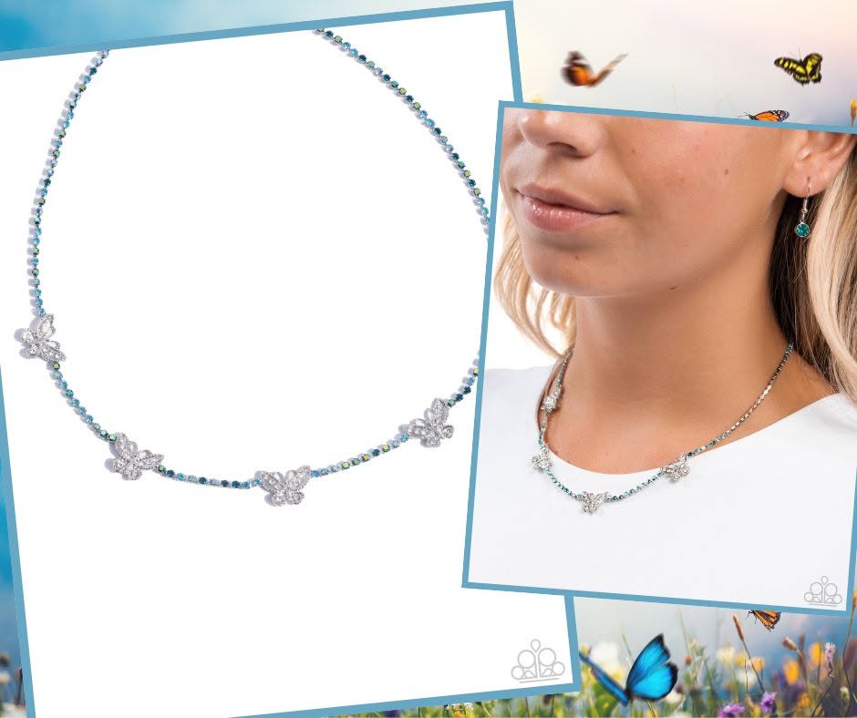 FANCIFUL of Life Blue Necklace