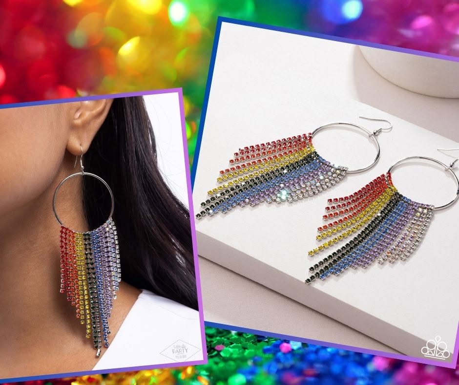 Streamlined Shimmer Multi Earrings