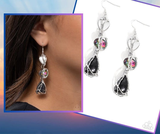 The Next Right Thing Black Earrings