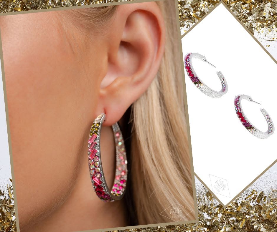 GLITZY By Association Multi Hoops