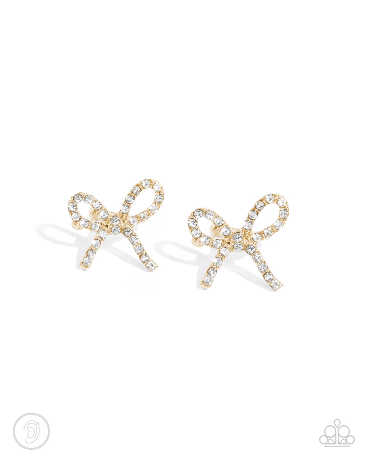 Convincing Charm Gold Ear Cuffs