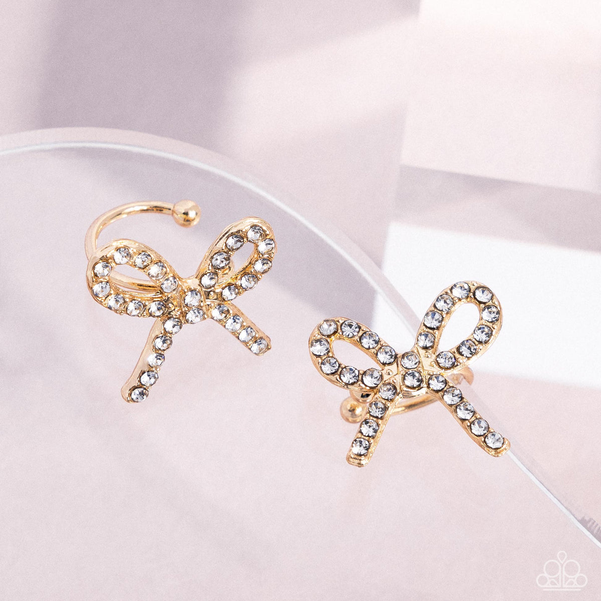 Convincing Charm Gold Ear Cuffs