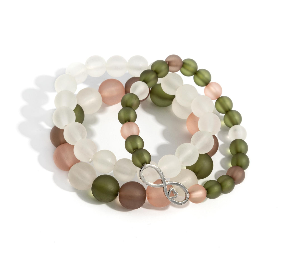 Simplistic Stack Green Bracelet