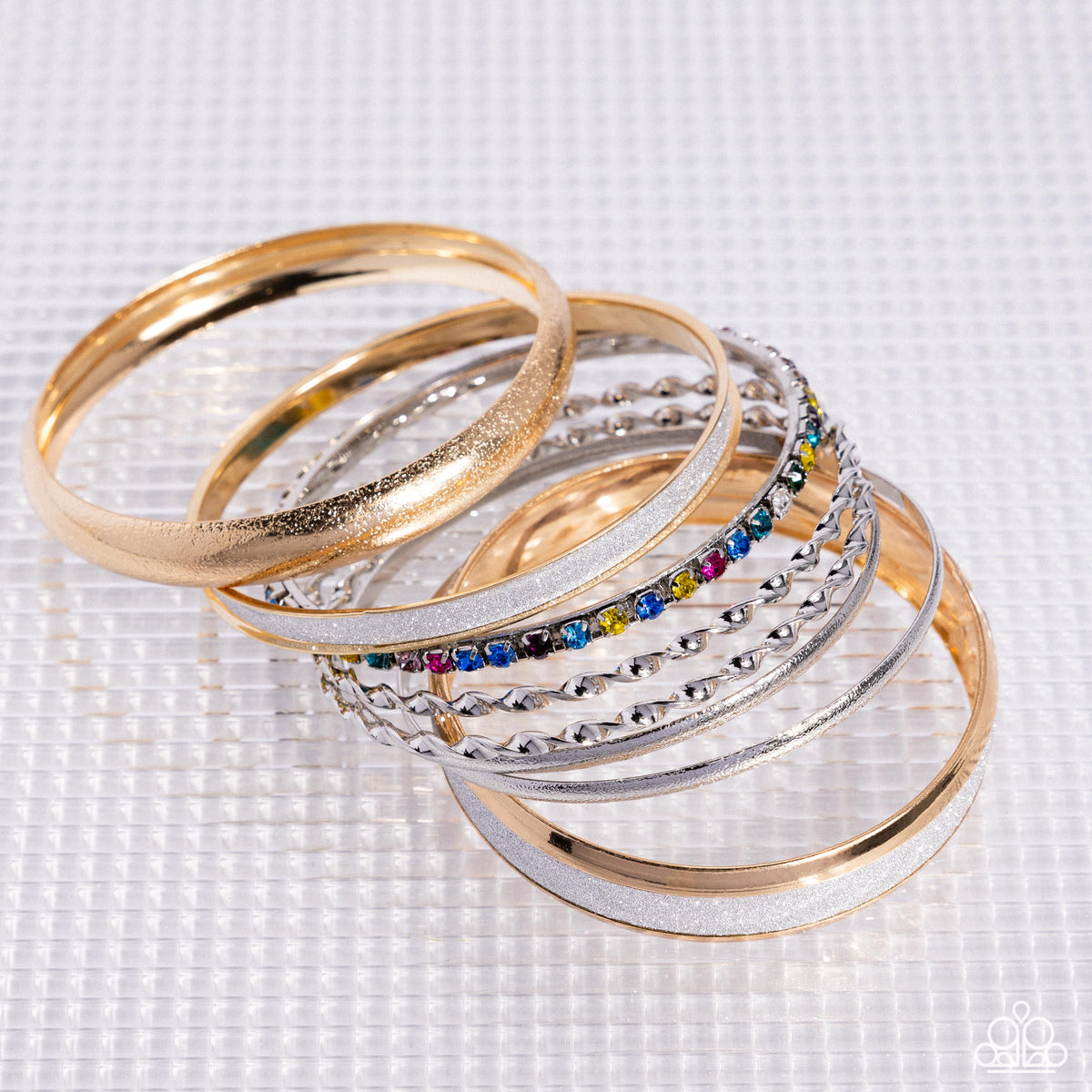Smoldering Stack Multi Bracelet