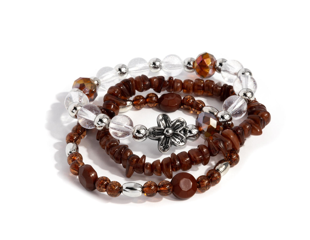 Spellbound Stack Brown Bracelet