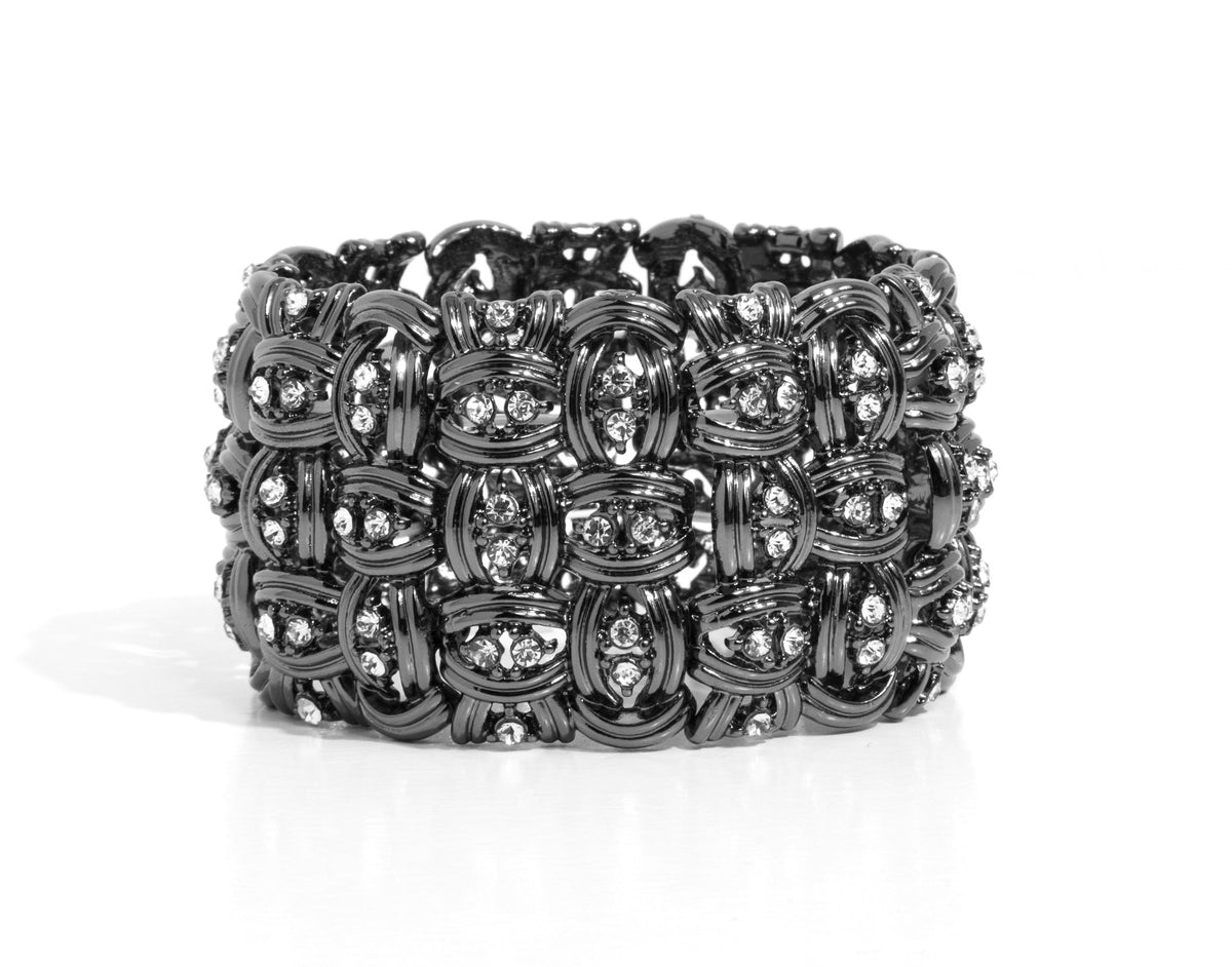 Woven Wardrobe Black Bracelet