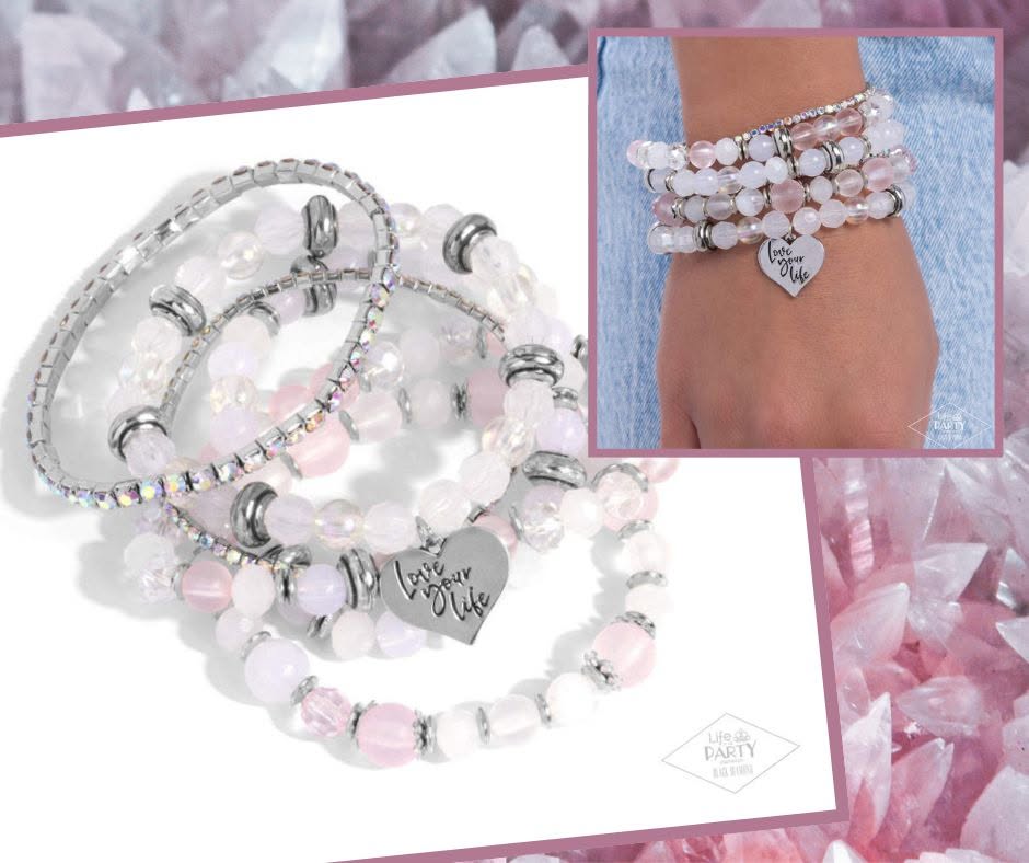 Optimistic Opulence Pink Bracelet