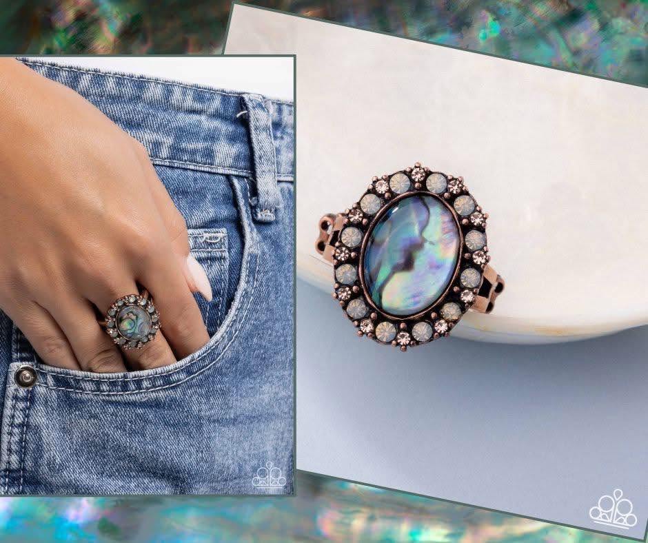 Poised and Perfect Copper Ring