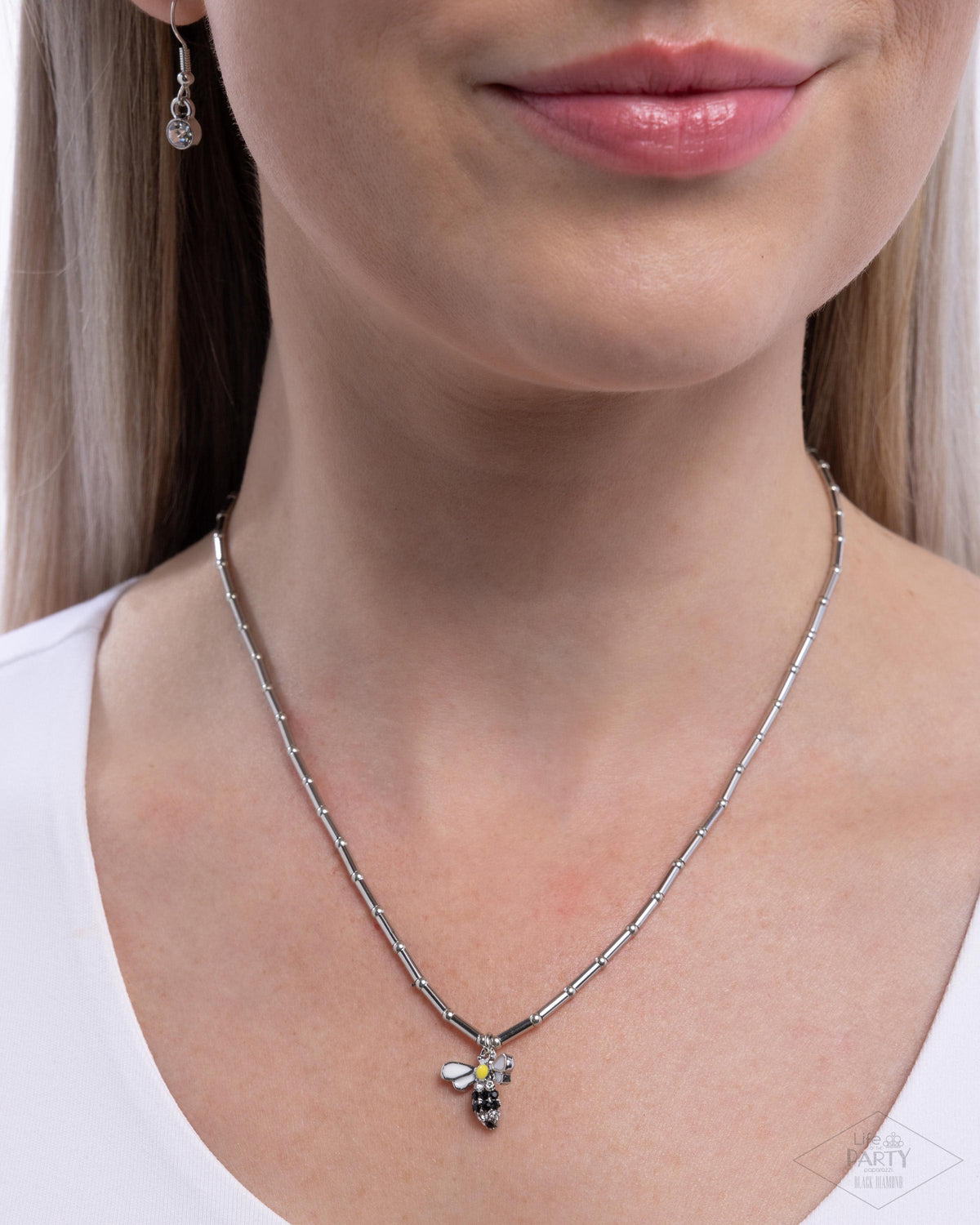 Bees Knees Yellow Necklace