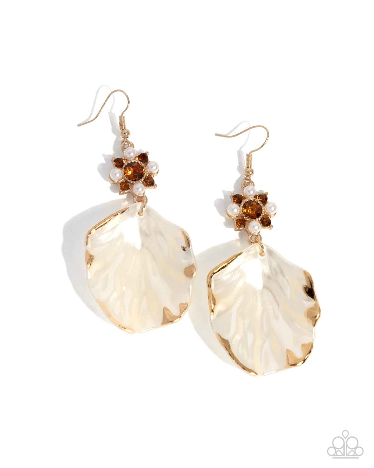 Coastal Candidate Brown Earrings