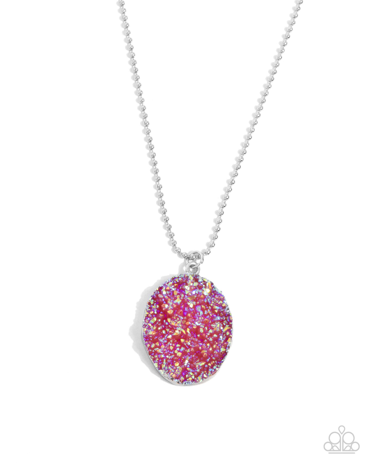 Dreamy Druzies Pink Necklace