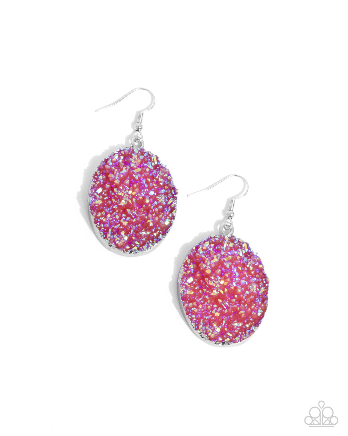Dynamic Druzies Pink Earrings