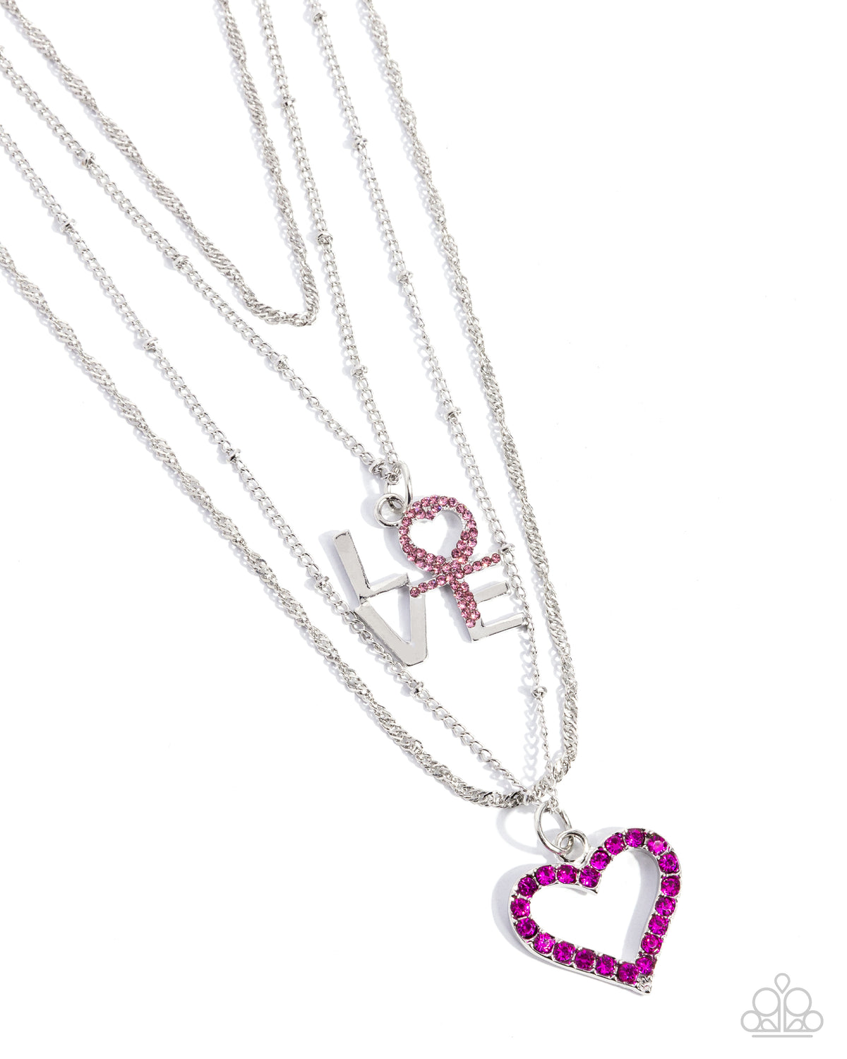 Courting Caliber Pink Necklace