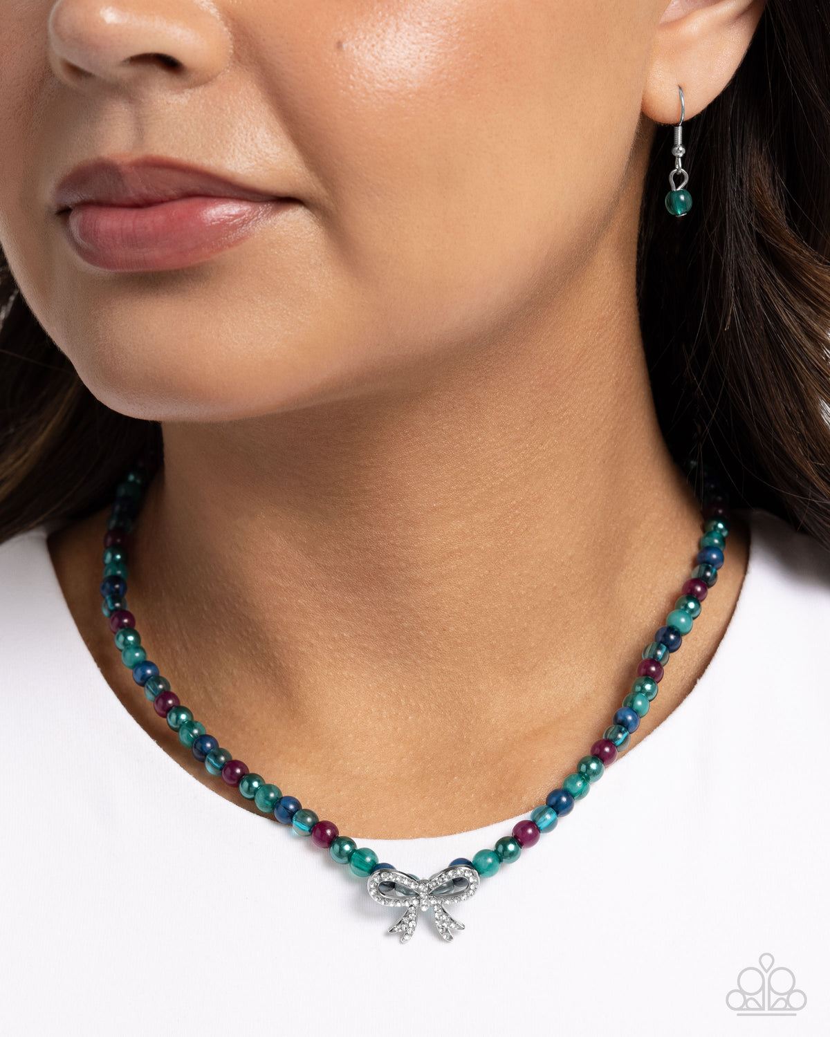 Elegant Empress Green Necklace