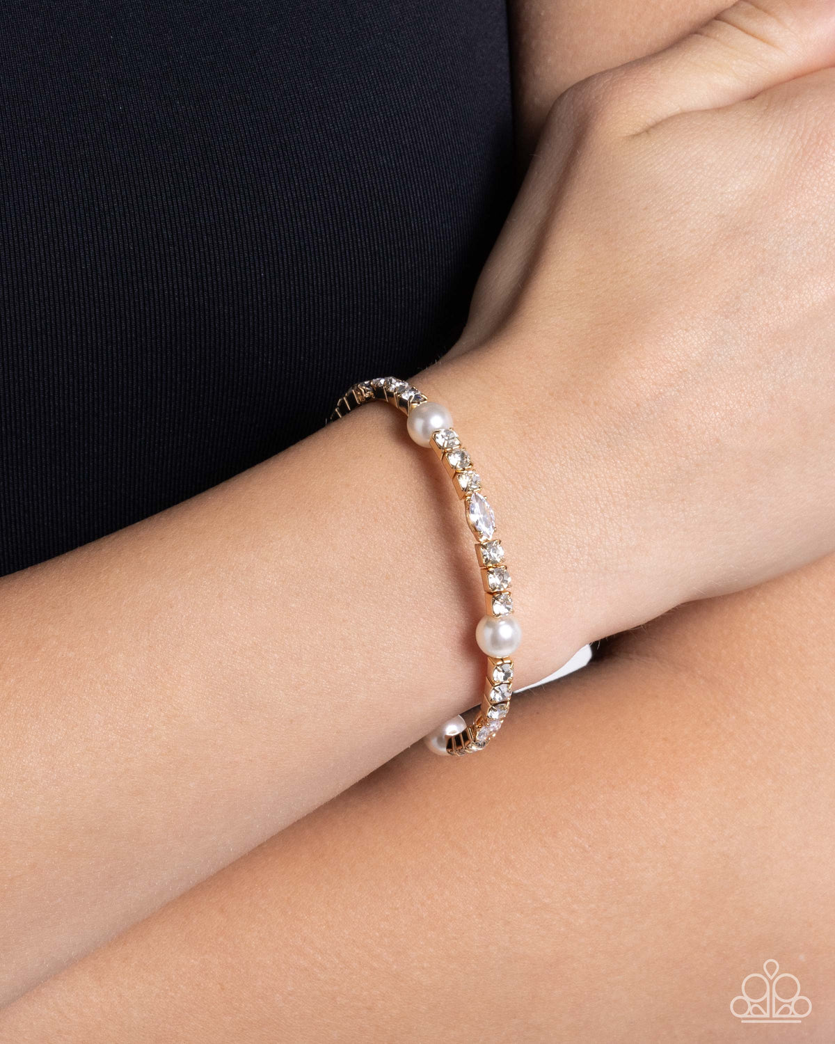 Ladylike Leader Gold Coil Bracelet