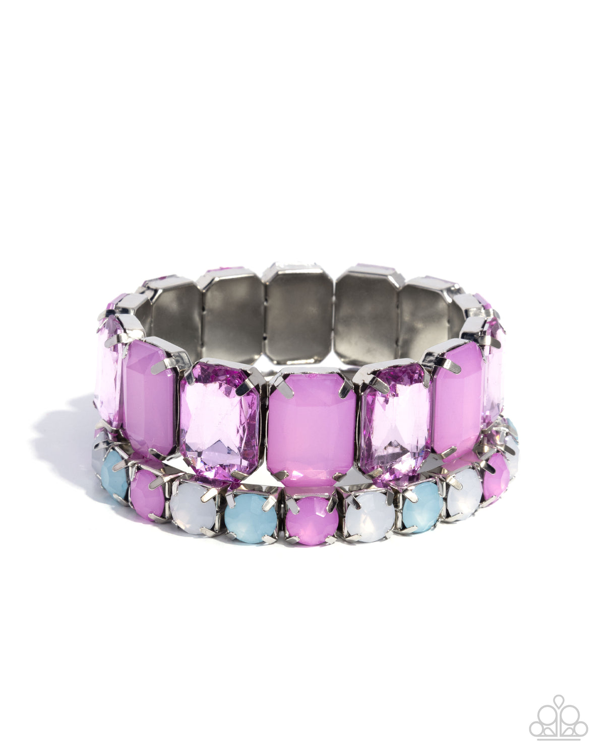 Mismatched Mood Purple Bracelet
