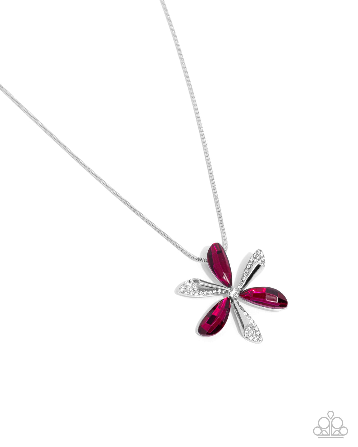 Potent Pattern Pink Necklace