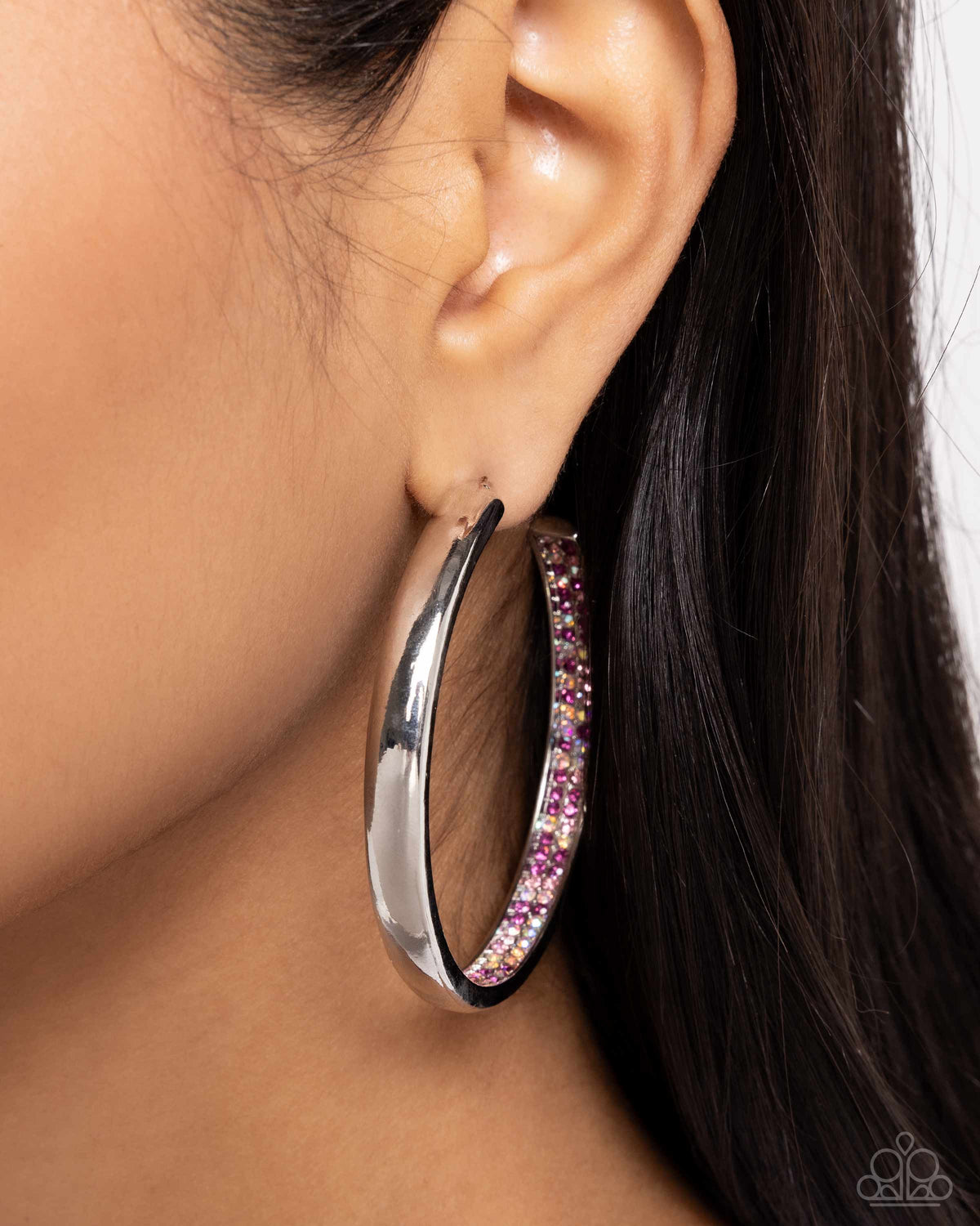 Proper Pizzazz Pink Hoops