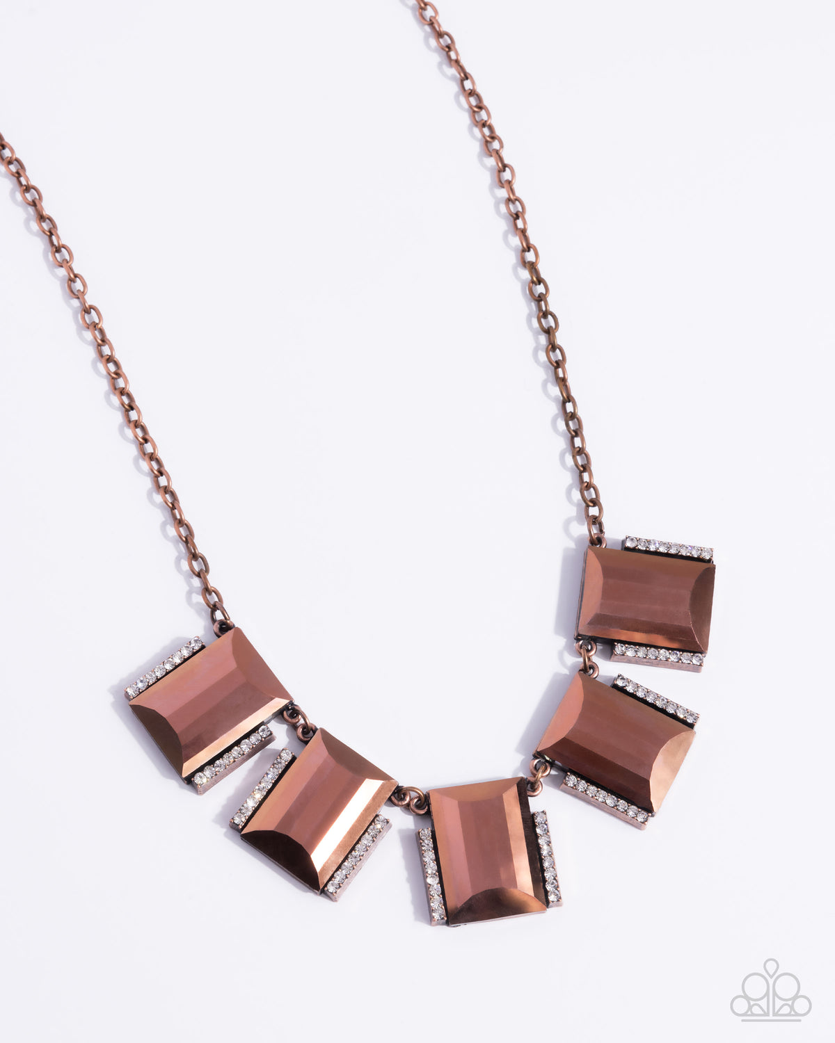 Rebel Racket Copper Necklace