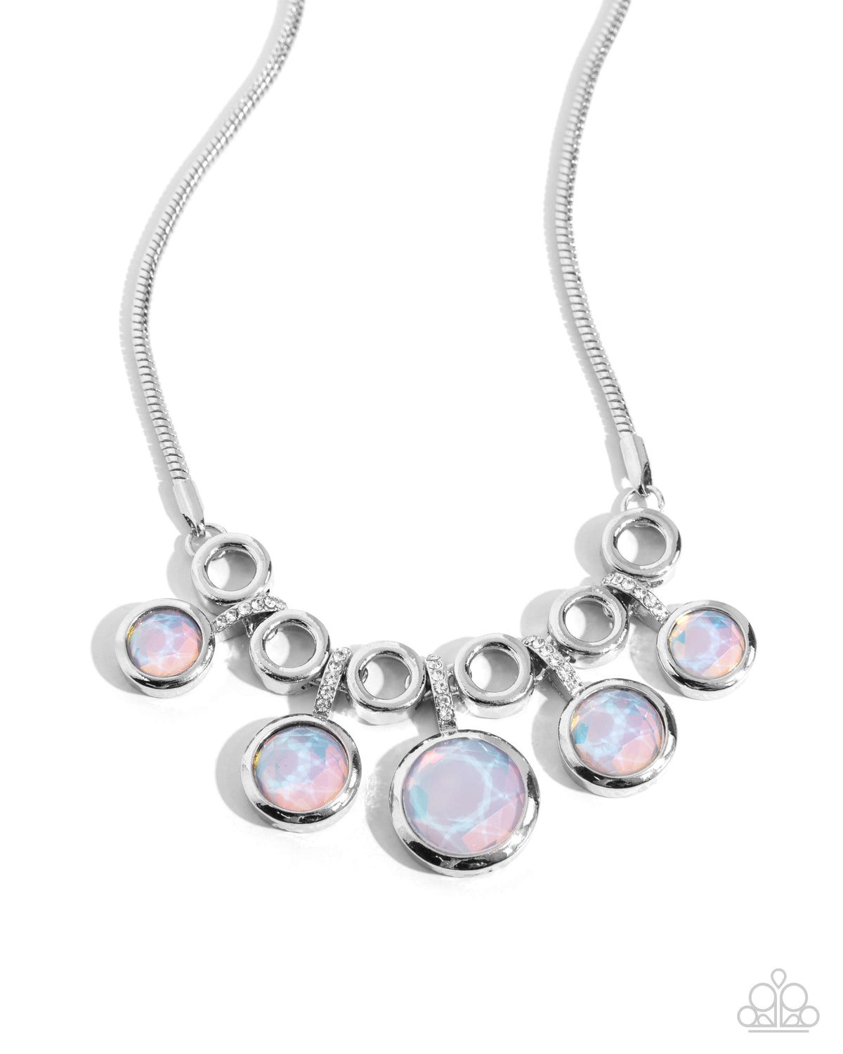 Reflective Rhapsody Silver Necklace