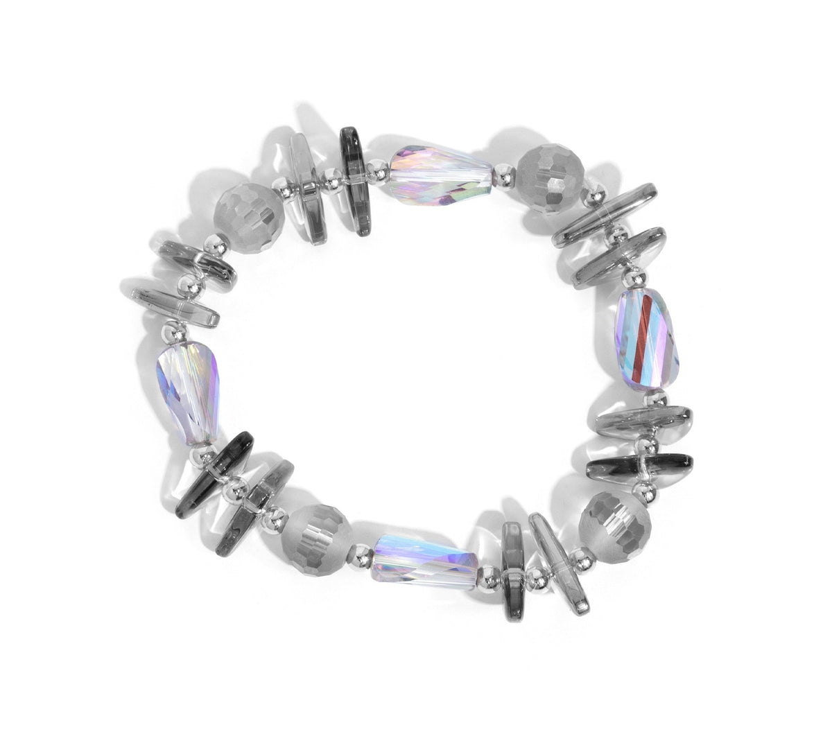 Reflective Ritardando Silver Bracelet