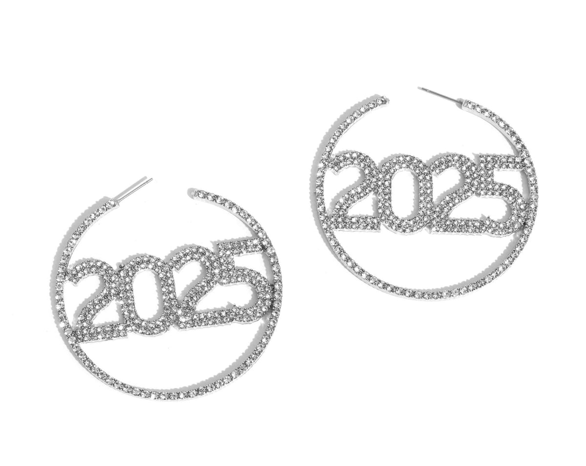 This is Gonna Be My Year White Hoops