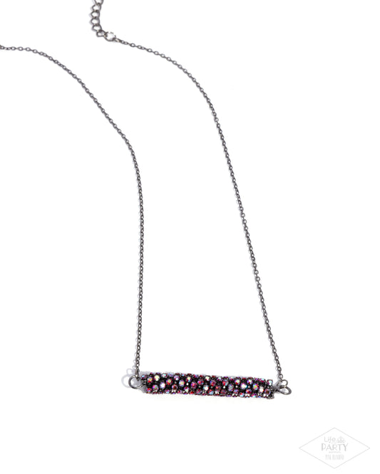 Timelessly Twinkling Red Necklace