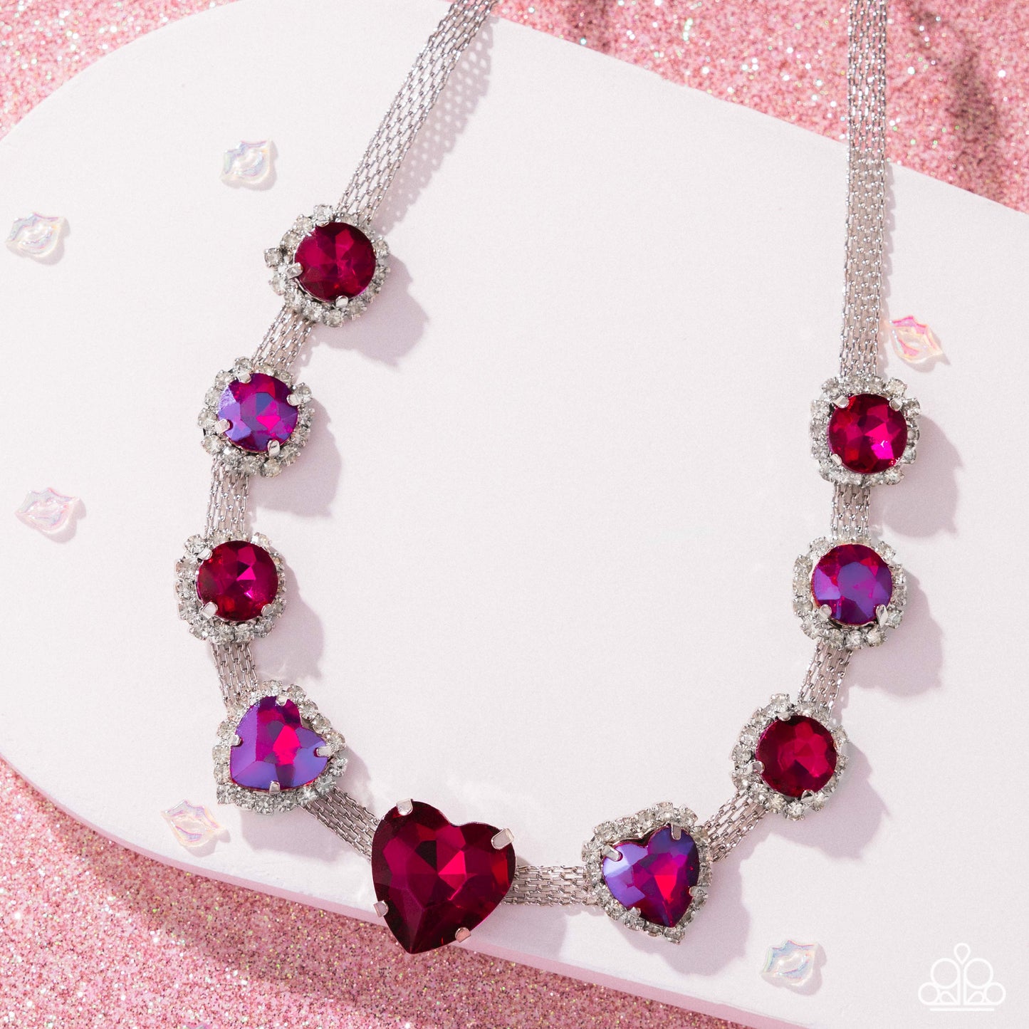 Valentines Vibe Red Necklace