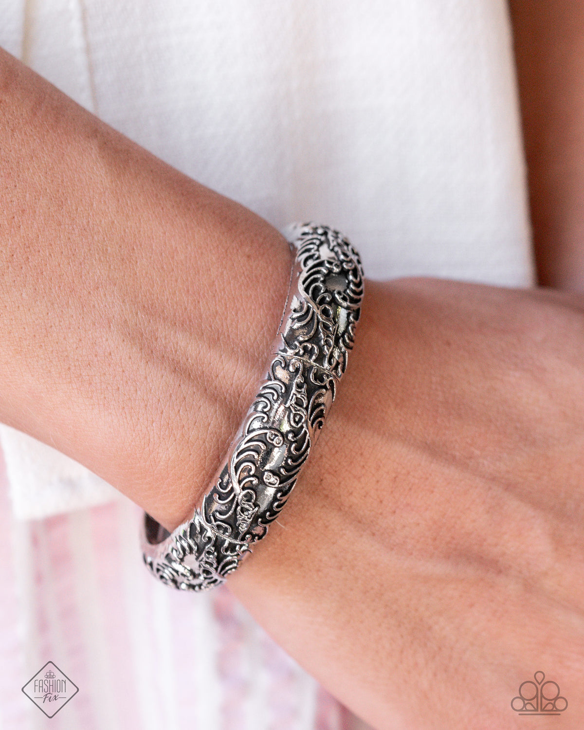 Enchanting Entrant Silver Bracelet