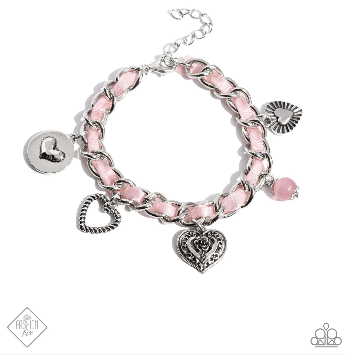 Charming Contender Pink Bracelet